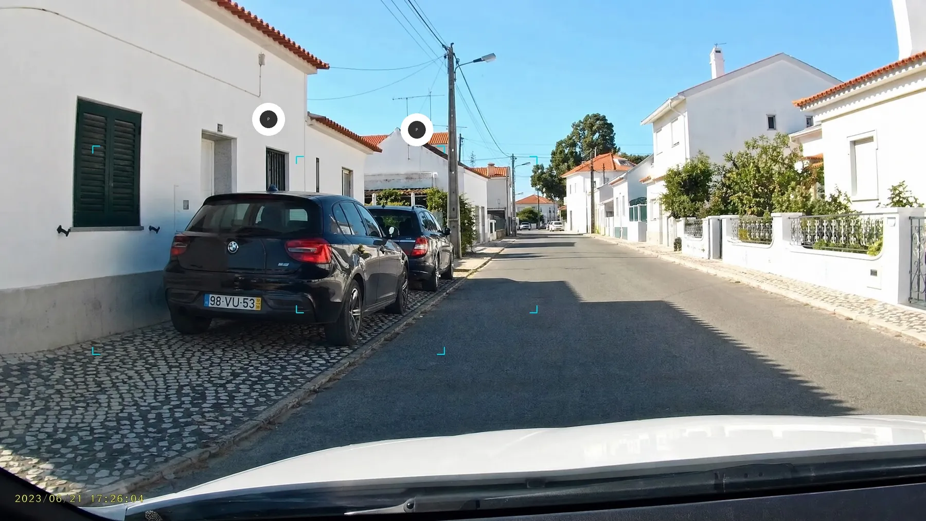 Estacionamento irregular detectado pela IA da Mapzer